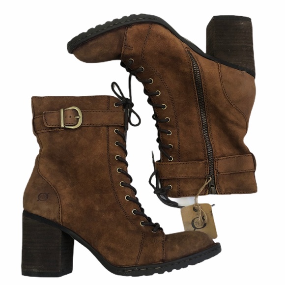 born cass block heel boot